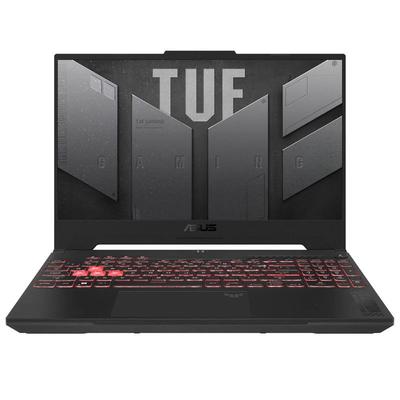 لپ تاپ 15.6 اینچی ایسوس مدل TUF Gaming A15 FA507NVR-LP007W-R7 7435HS-16GB DDR5-512GB SSD-RTX4060-FHD-W