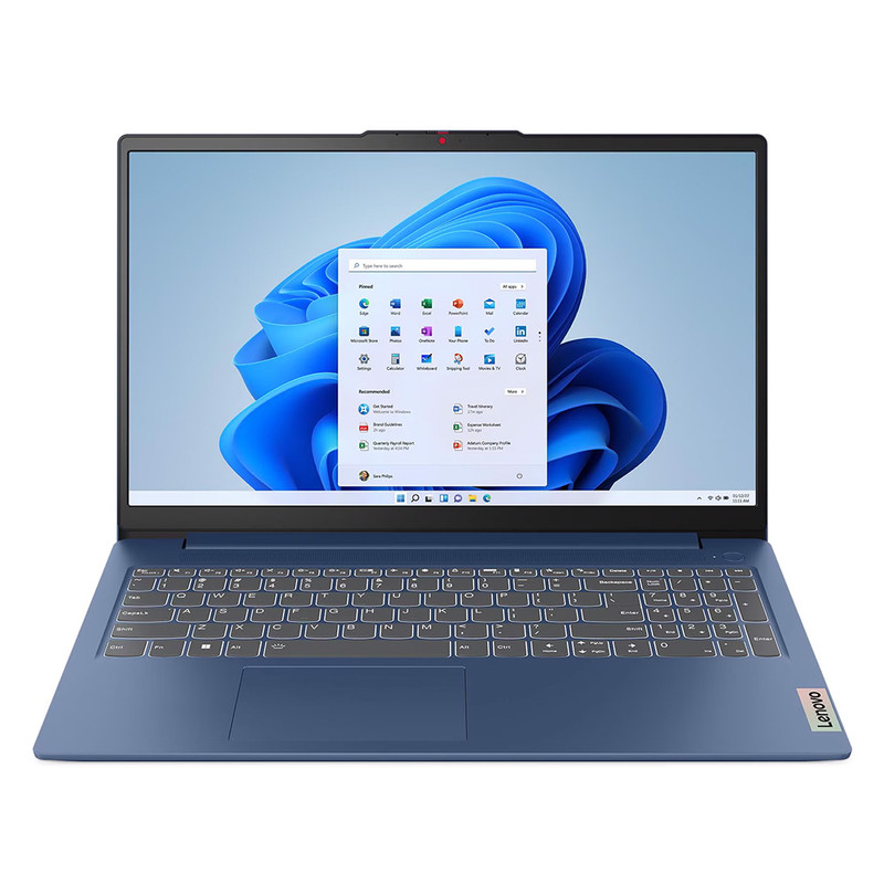 لپ‌تاپ 15.6 لنوو مدل IdeaPad Slim 3 15IRU8-Core i7 1355U-16GB DDR5 4800MHz-512GB SSD-IPS-Touch-Fingerprint-Backlit - کاستوم شده